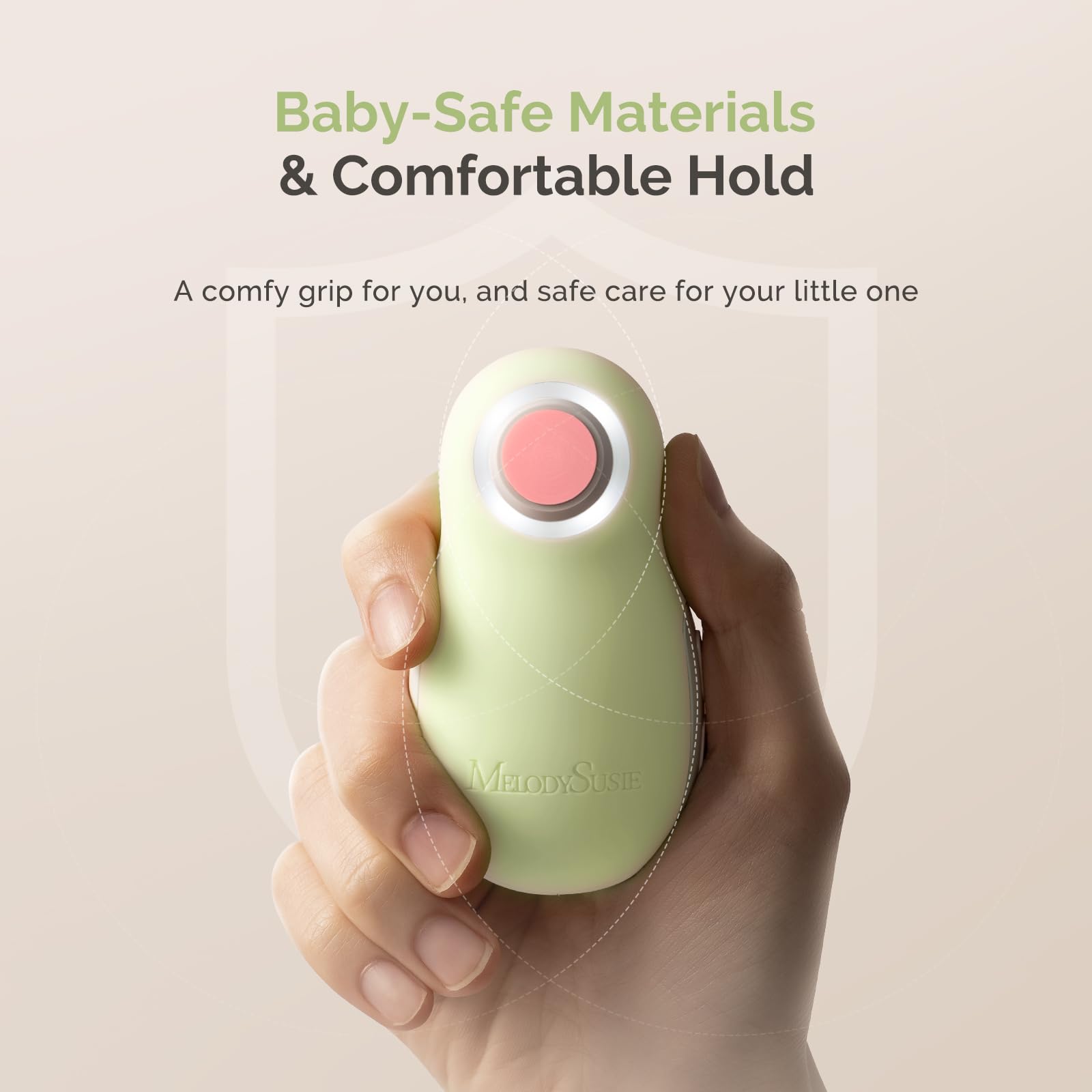 Food-grade shell of MelodySusie kit offers anti-slip grip and gift-ready appeal