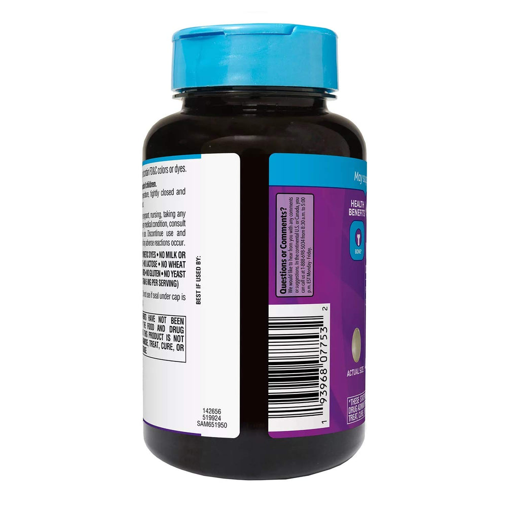 Member's Mark Vitamin D3 bottle label highlights 2000 IU per softgel.