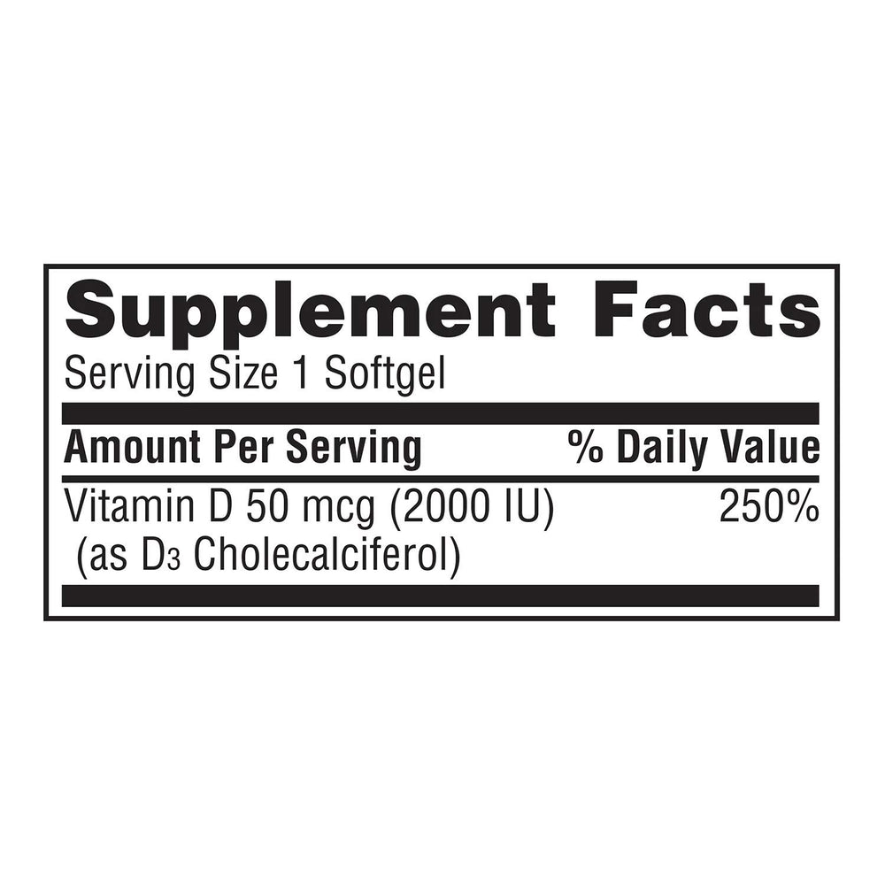 Member's Mark Vitamin D3 400-count bottle for a long-lasting supply.
