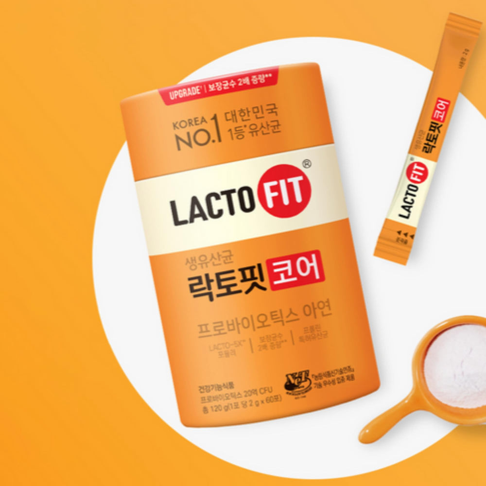 MENBLY Lacto-Fit Core CKD label conveys trusted probiotic blend quality
