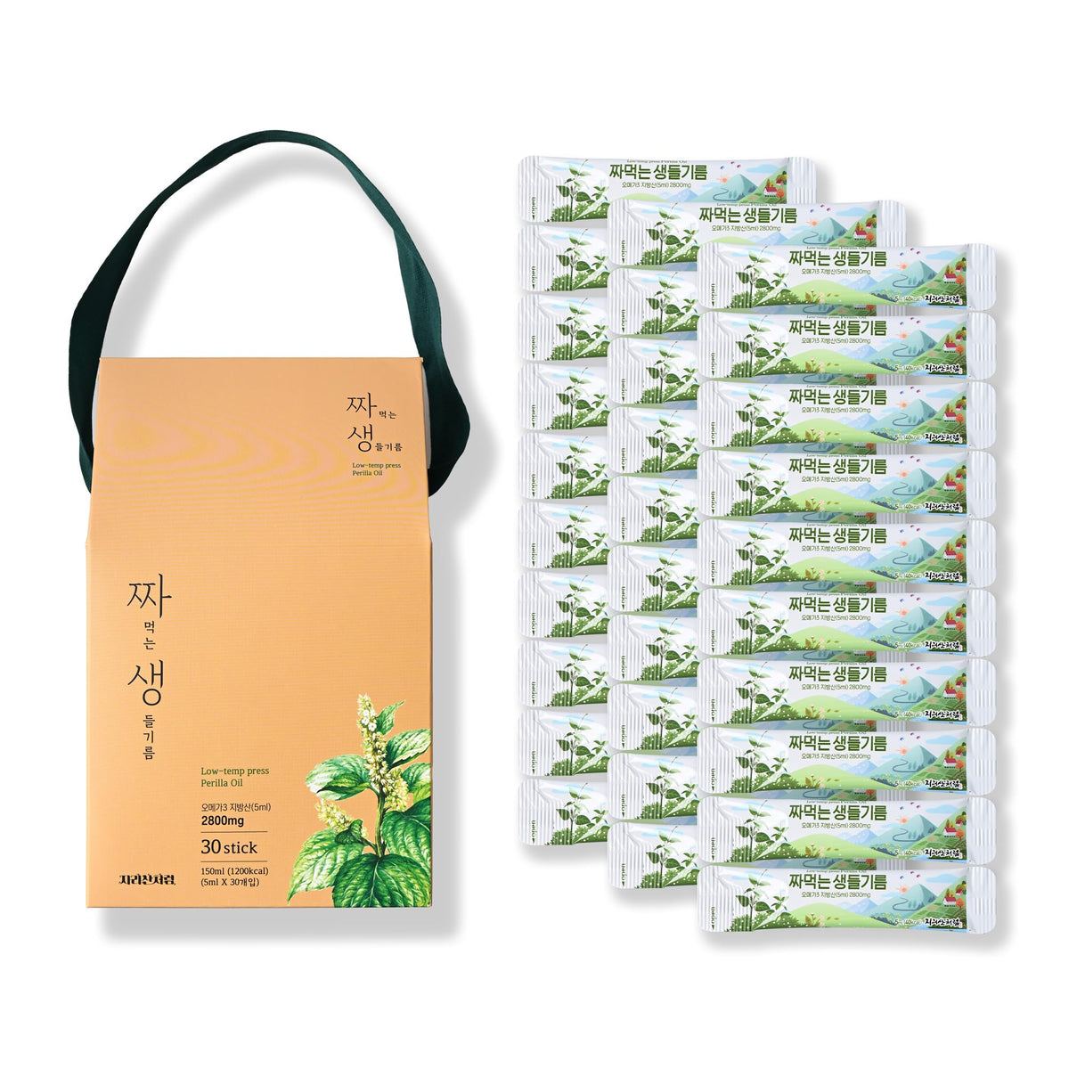 MENBLY perilla oil stick packaging demonstrates convenient, spill-free daily omega-3 on the go.