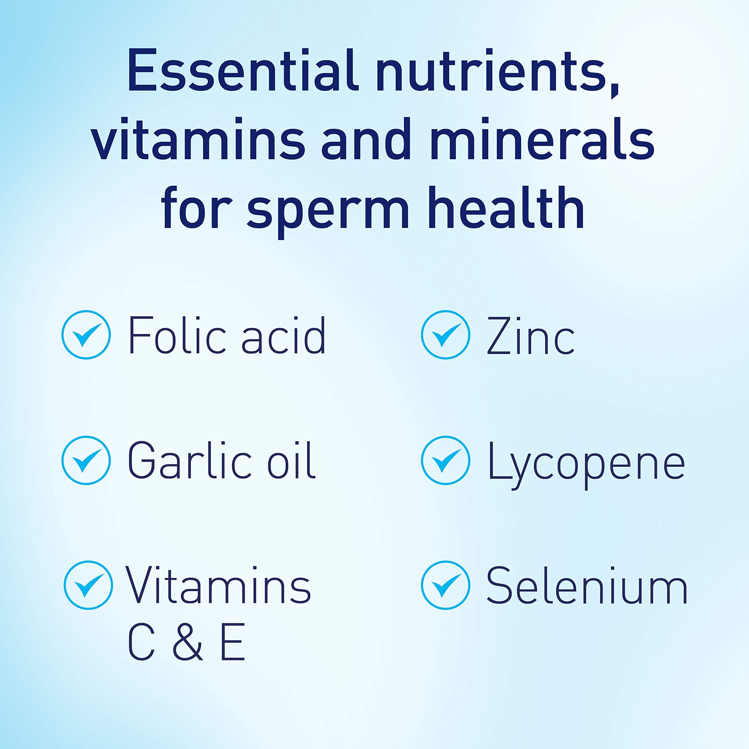 Menevit ingredients close-up highlighting antioxidants and minerals