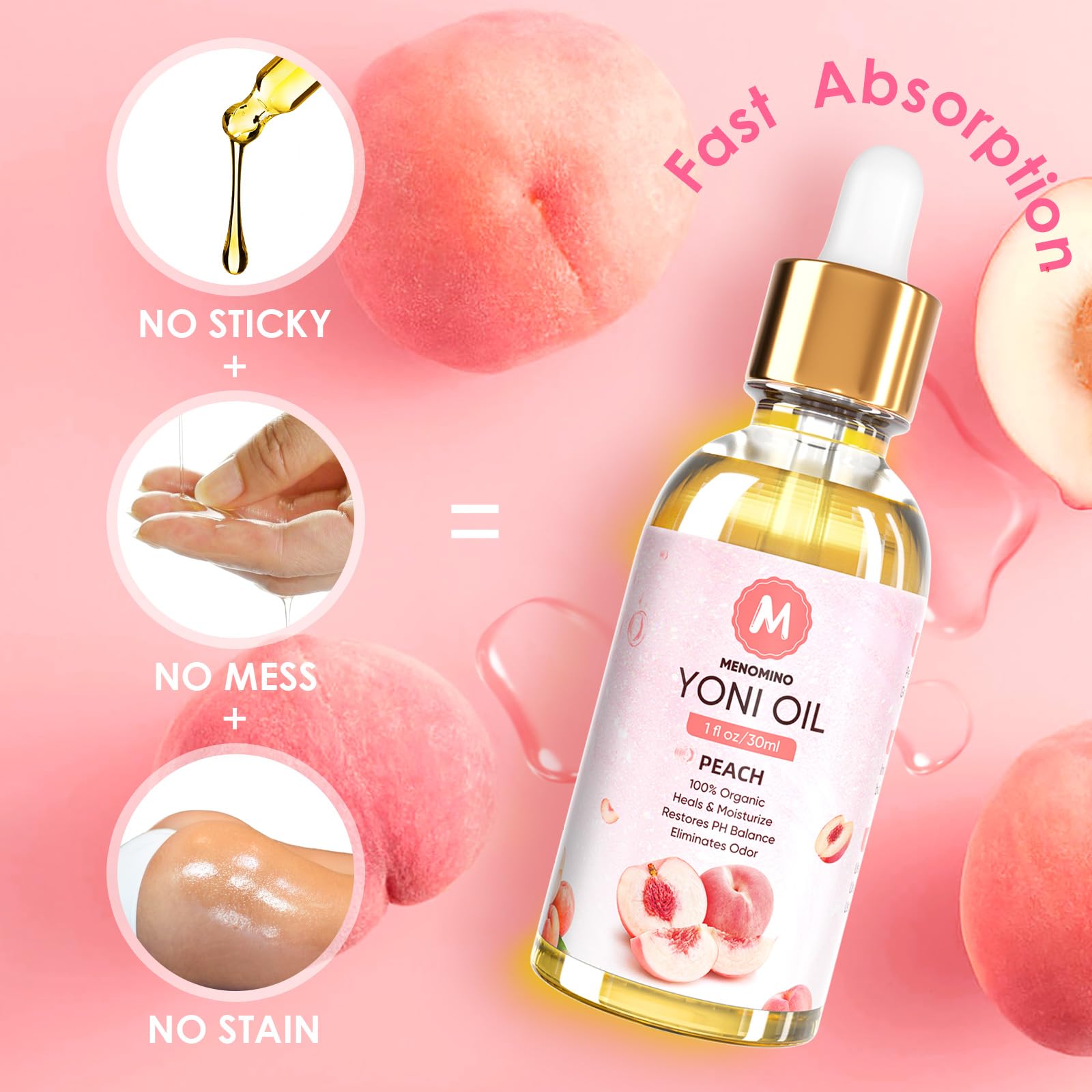 MENOMINO travel-size bottle image underlines lightweight on-the-go care