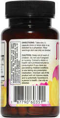 Menovair bottle back label with ingredients and suggested use