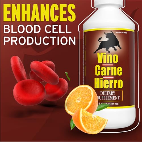 Menper Vino Carne Hierro in a glass illustrates easy consumption and hydration-friendly use.