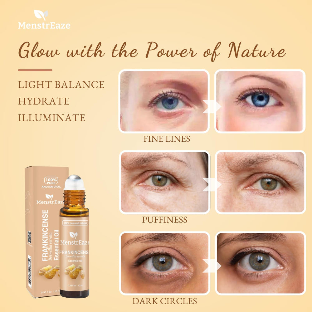 MenstrEaze 10 ml travel-friendly packaging makes calm skincare on the go.