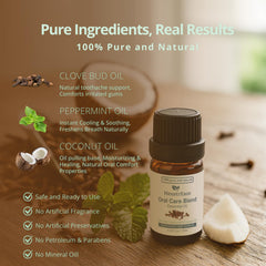 Peppermint cooling breath with minty sensation and improved oral comfort