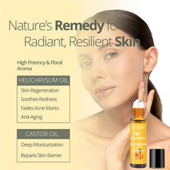 MenstrEaze under-eye application on clean skin.