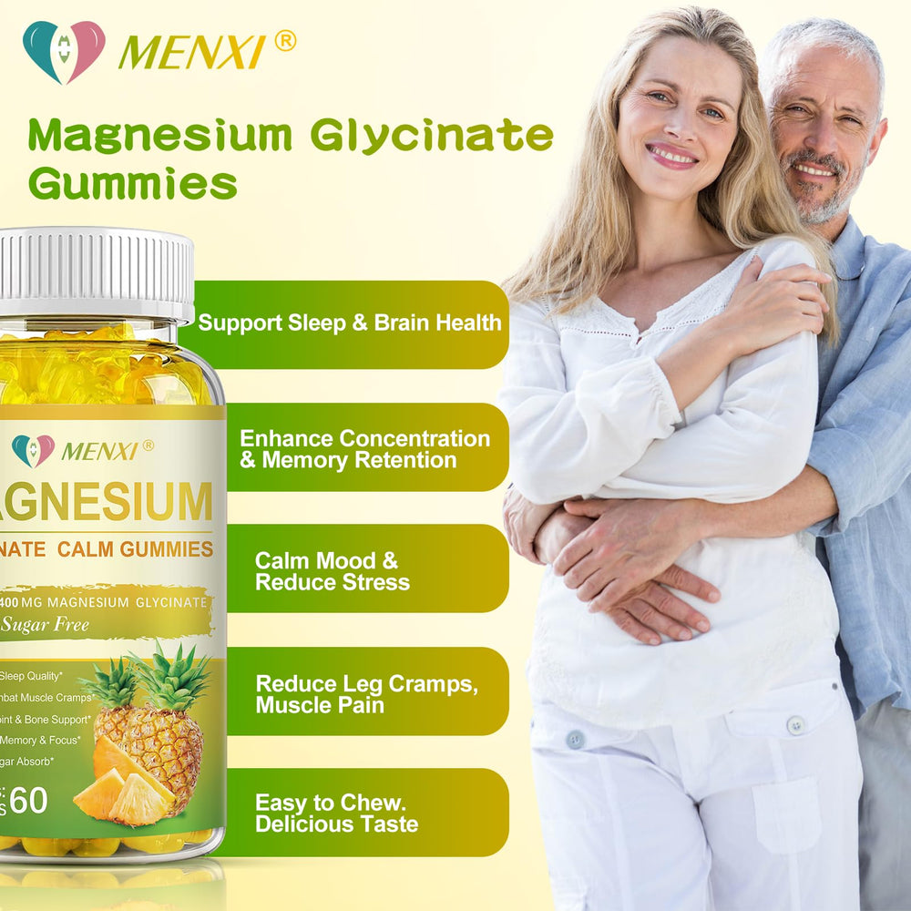 MENXI gummies with Vitamin D3 support calcium absorption and bone health
