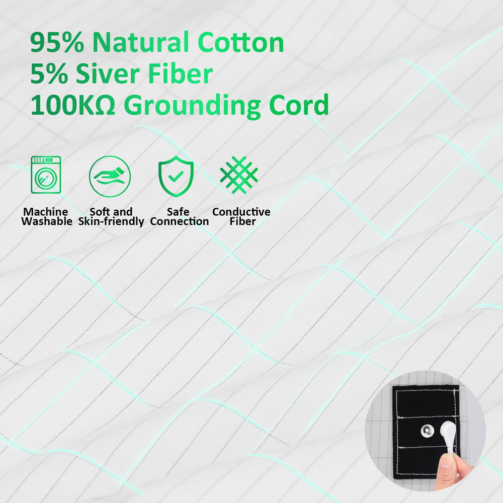 Merisky sheet set offers full or half-sheet options to share or isolate grounding.