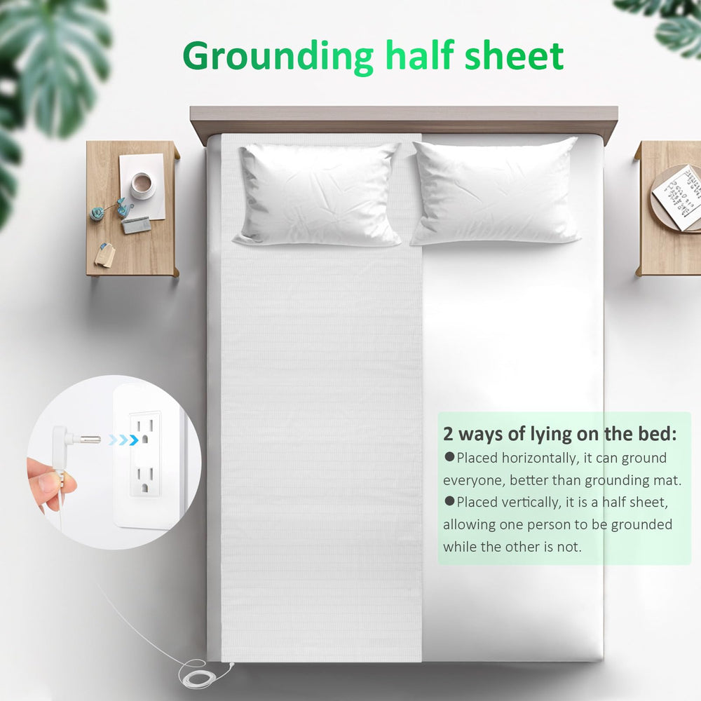 Merisky grounding sheets are machine washable for convenient ongoing care.