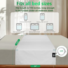 Merisky grounding sheets use cotton-silver fiber for a soft, conductive sleep surface.