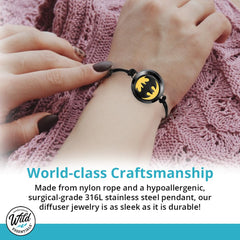 mEssentials adjustable nylon band ensures a comfortable, secure fit during daily activities.