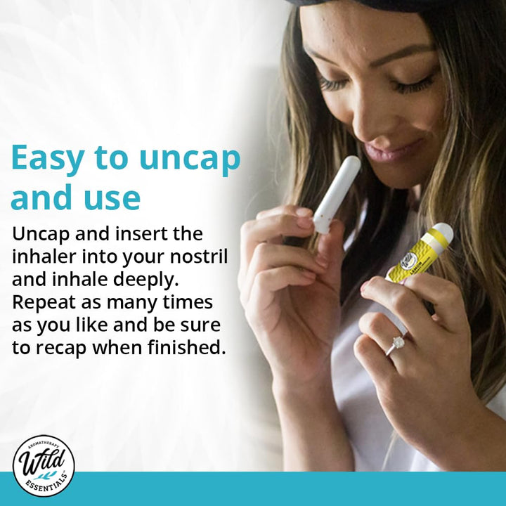 Messentials Inner Calm inhaler clove leaf note adds warm depth for mindful moments