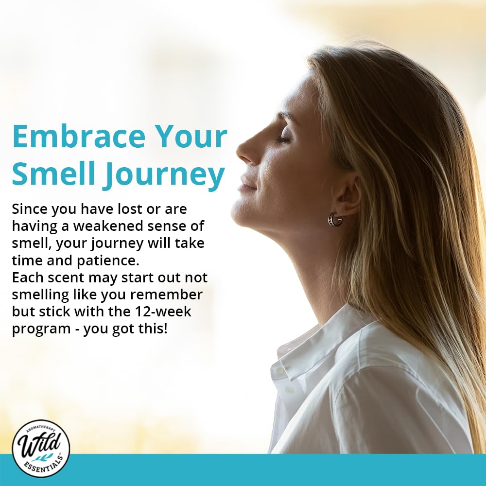 mEssentials rose oil for gentle scent association cues