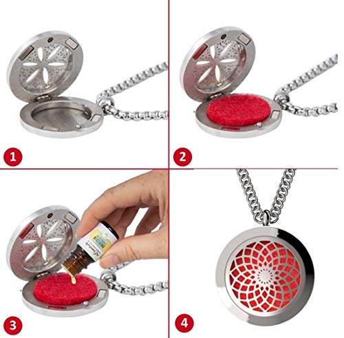 Messentials stainless-steel locket pendant for daily wear and durability