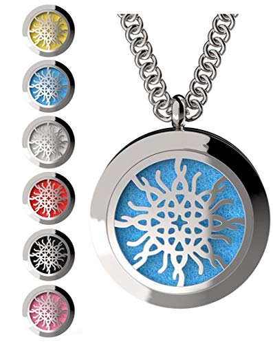 mEssentials Wild Essentials diffuser necklace with magnetic closure to prevent leaks