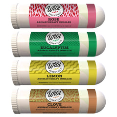 mEssentials Wild Essentials nasal inhaler kit for on-the-go aroma therapy
