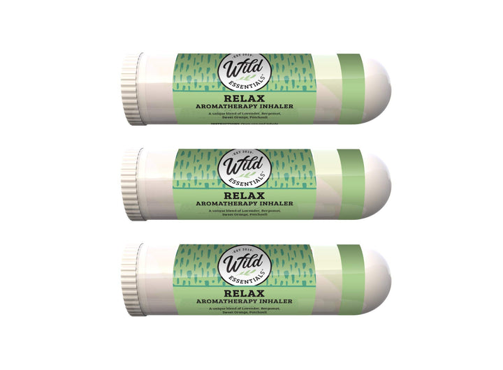 mEssentials Relax inhaler compact design helps unwind at work or school.