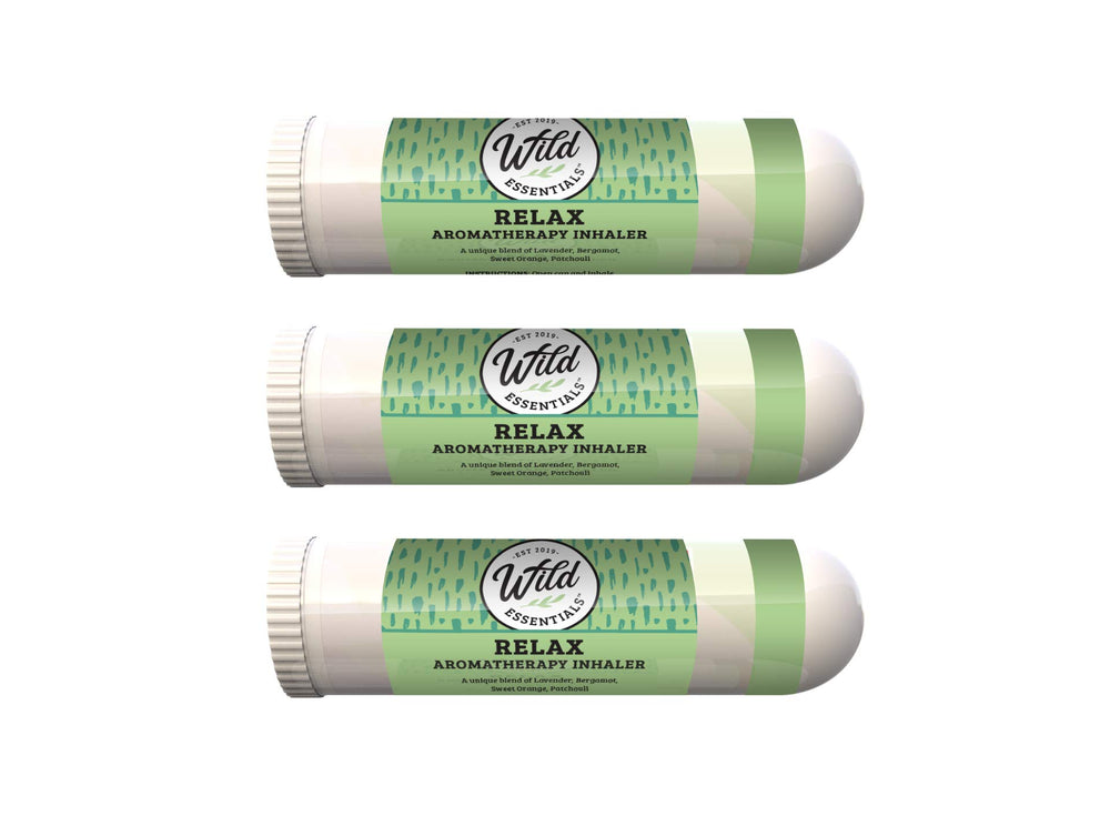 mEssentials Relax inhaler compact design helps unwind at work or school.