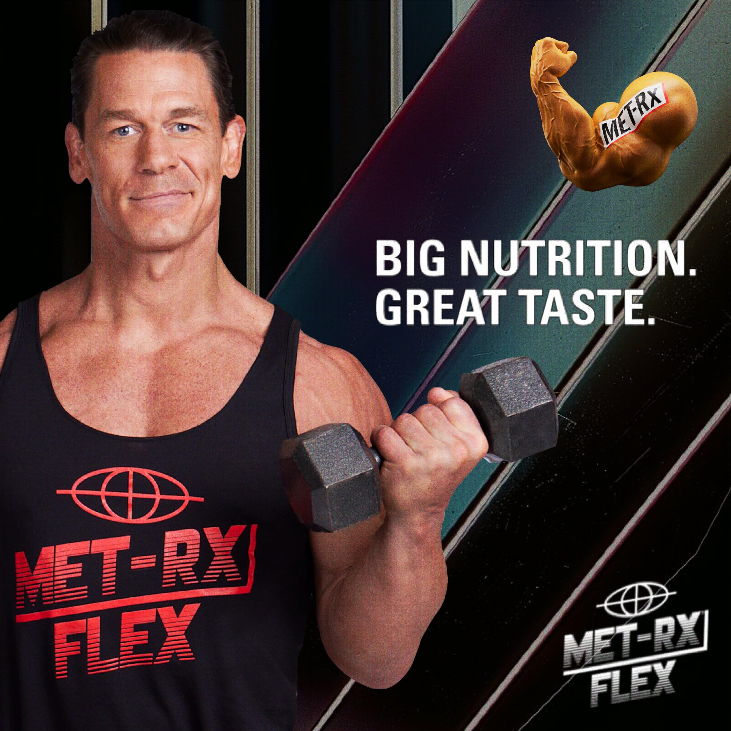 MET-Rx Big 100 Colossal bar in a gym bag for post-workout fueling.