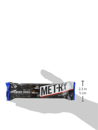 Ingredients list featuring the METAMYOSYN protein blend in MET-Rx Big 100.