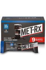 MET-Rx Big 100 Colossal packaging shown for grab-and-go nutrition.