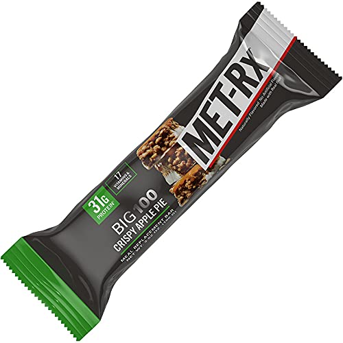 Met-Rx Big100 bar nutrition label view for protein-minded shoppers