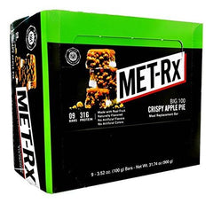 Product Of Met-Rx Big100 bar packaging for grab-and-go nutrition