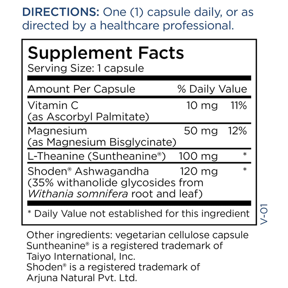 Metabolic Maintenance Ashwagandha Plus close-up capsules ideal for daily stress support.