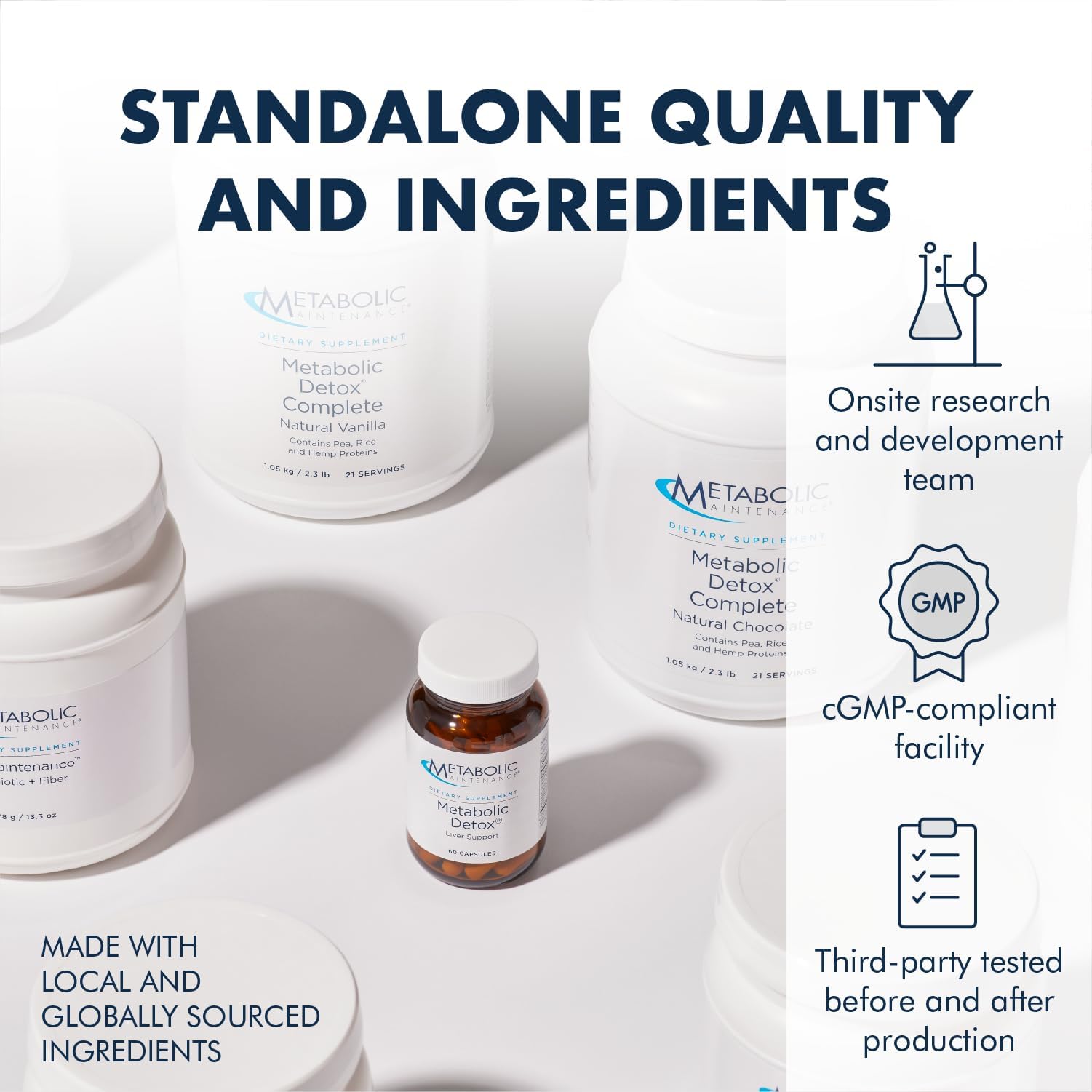 Metabolic Maintenance B.A.M. supplement on shelf emphasizes daily amino acid balance.