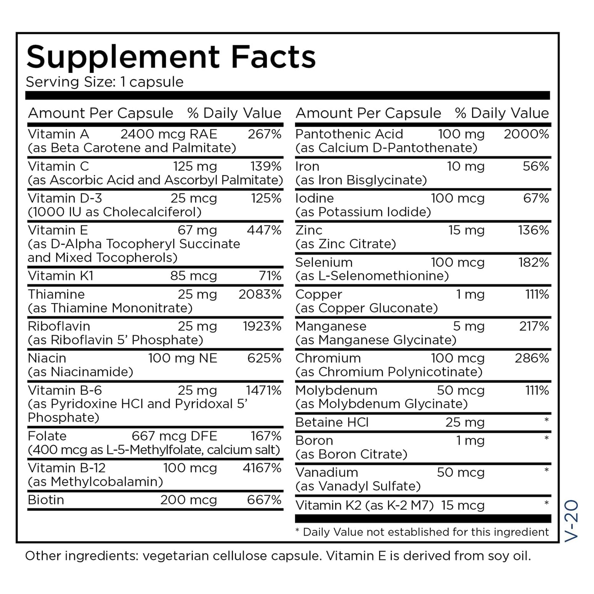 Metabolic Maintenance The Big One bottle on a white surface