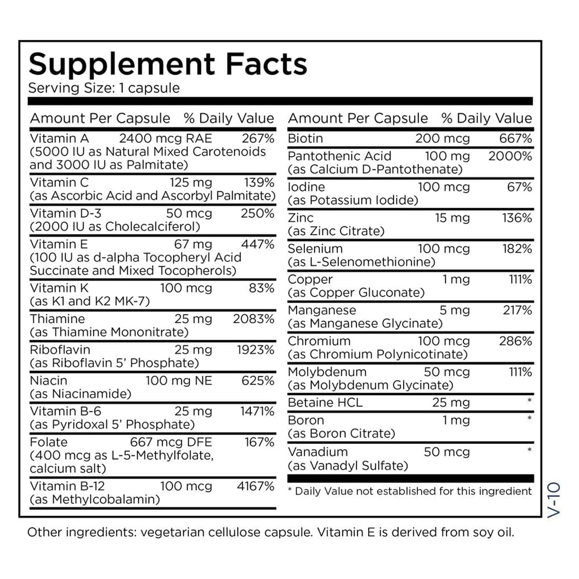Metabolic Maintenance The Big One Plus bottle on a table for everyday use