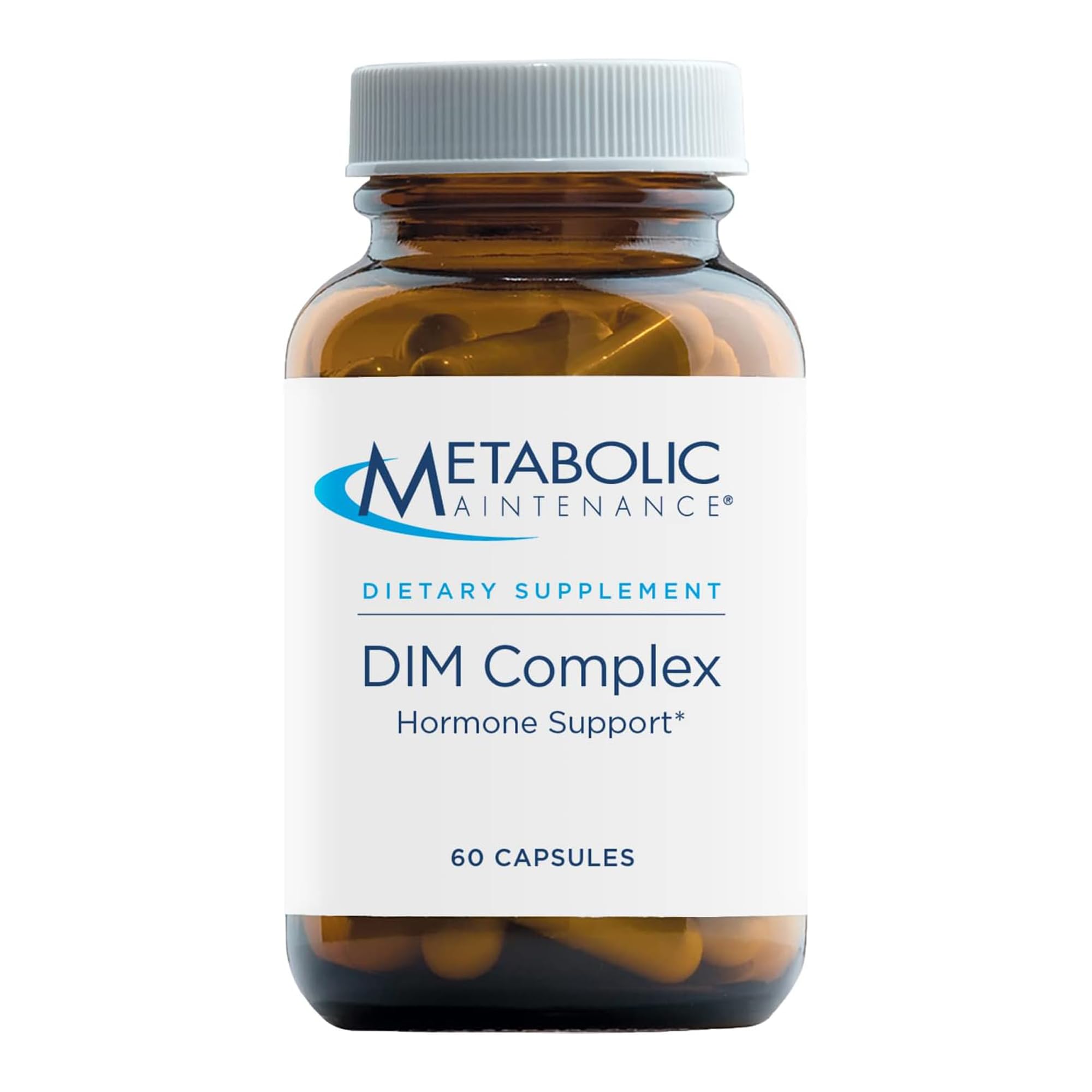 Metabolic Maintenance DIM Complex bottle shown for daily estrogen balance support