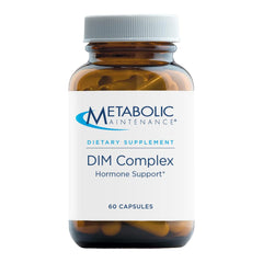 Metabolic Maintenance DIM Complex bottle shown for daily estrogen balance support