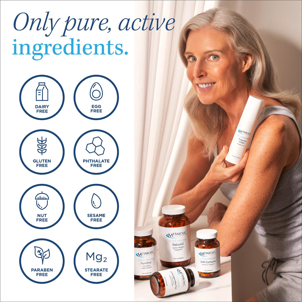 Metabolic Maintenance L-Glutathione capsules for immune system support.