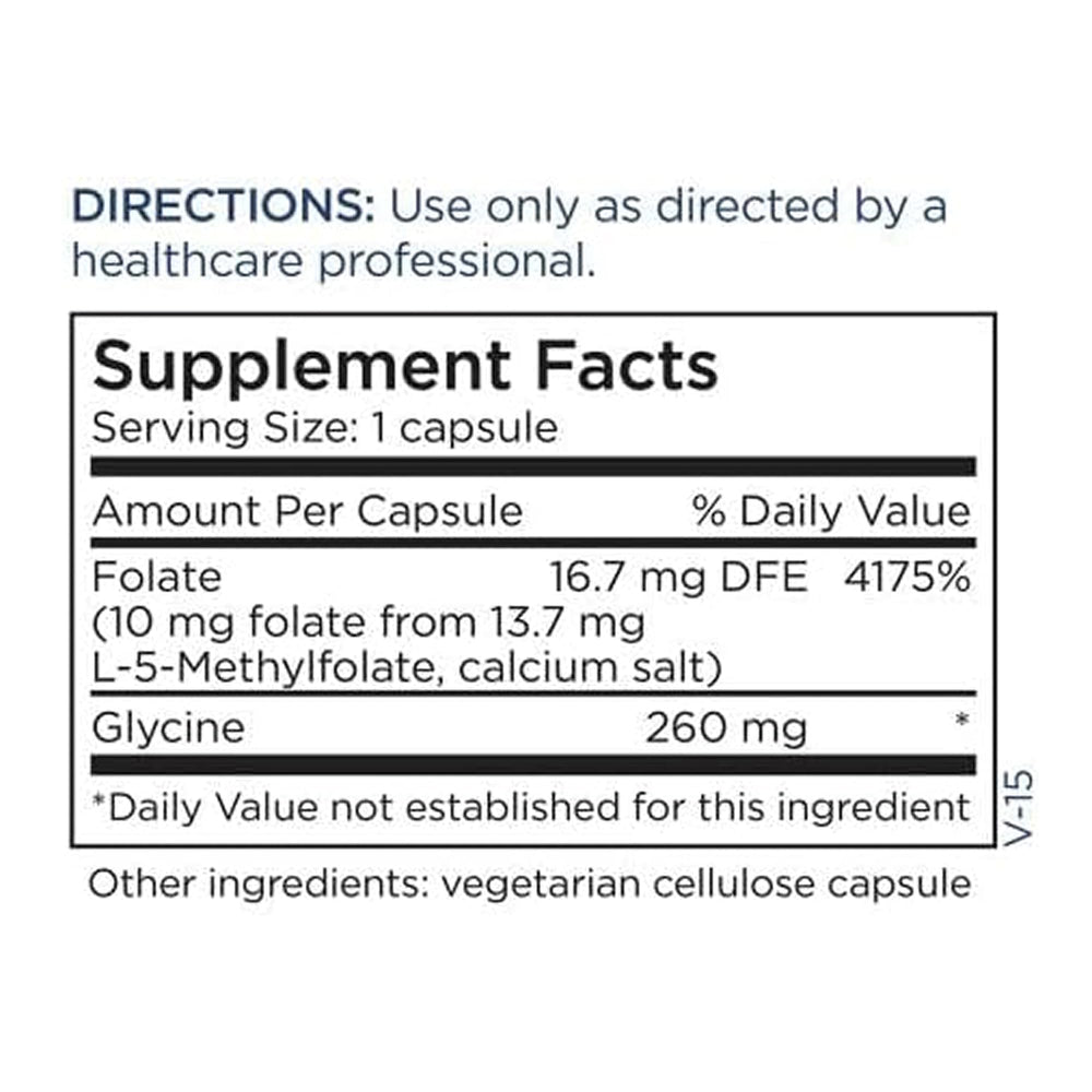 Metabolic Maintenance L-Methylfolate on a desk during morning routine for focus.