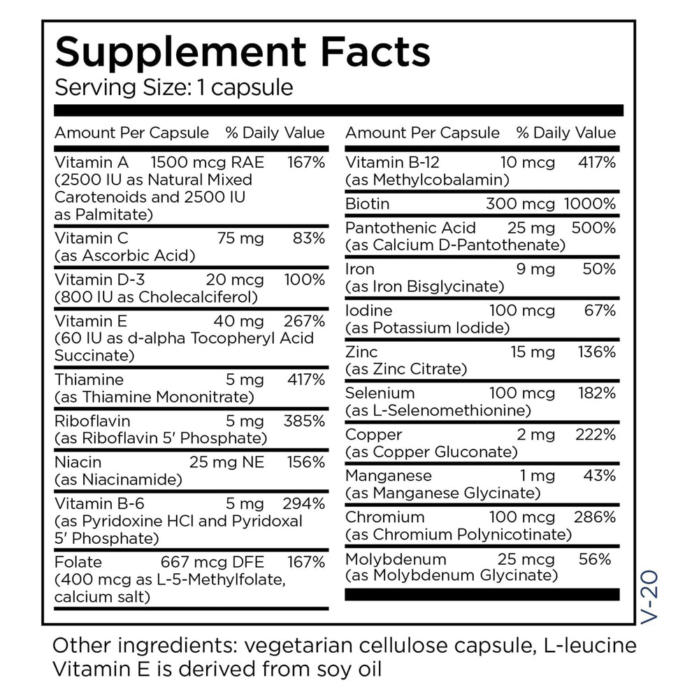 Metabolic Maintenance Little One packaging highlights purity and third-party testing.