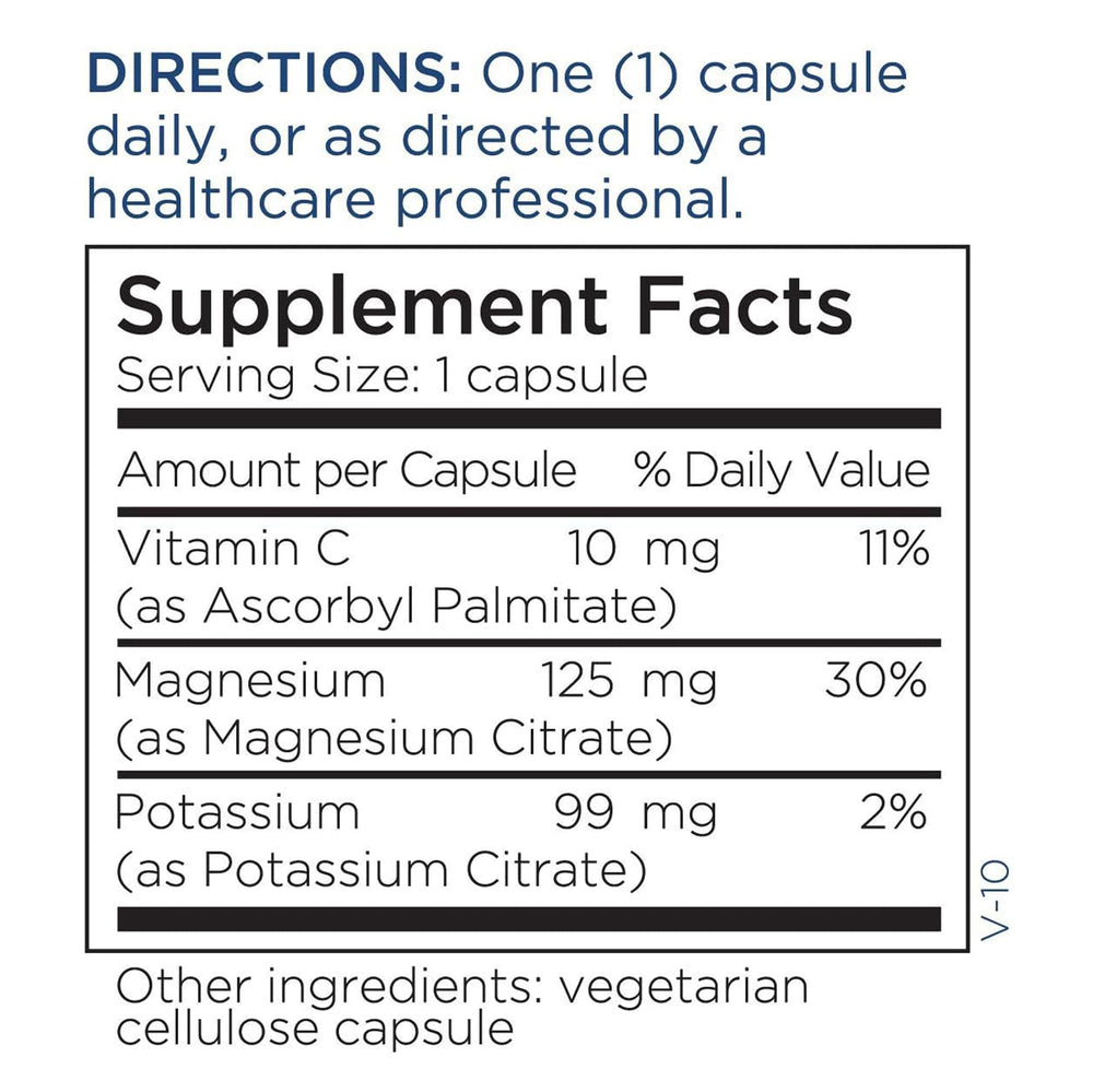 Metabolic Maintenance label close-up emphasizing bioavailability and electrolyte blend