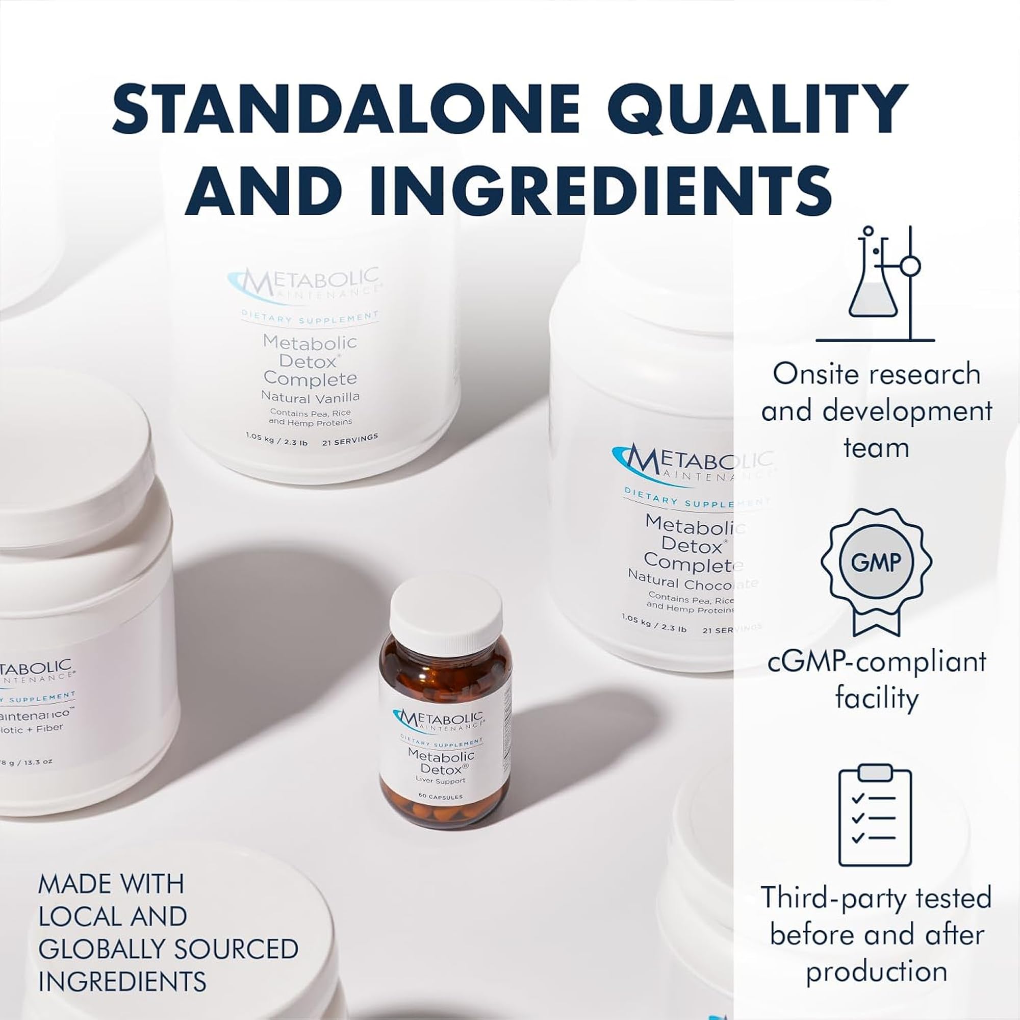 Metabolic Maintenance selenium bottle label emphasizing pure selenomethionine formula.