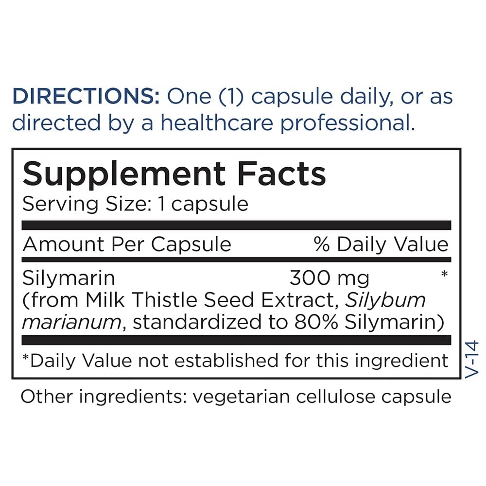 Closeup of Metabolic Maintenance Silymarin capsules ready for daily detox routine.