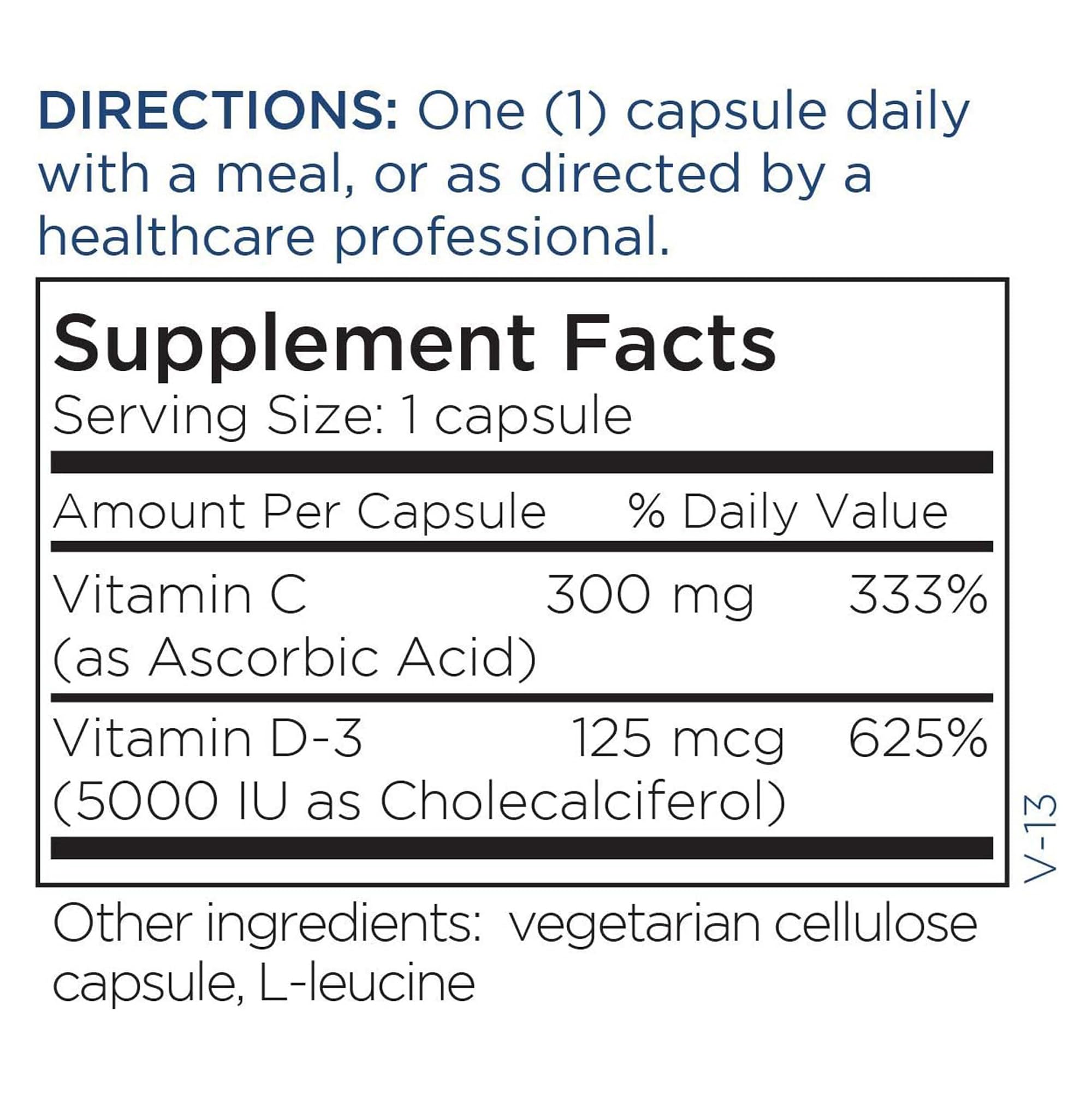 Metabolic Maintenance capsules resting beside supplement facts for clarity.