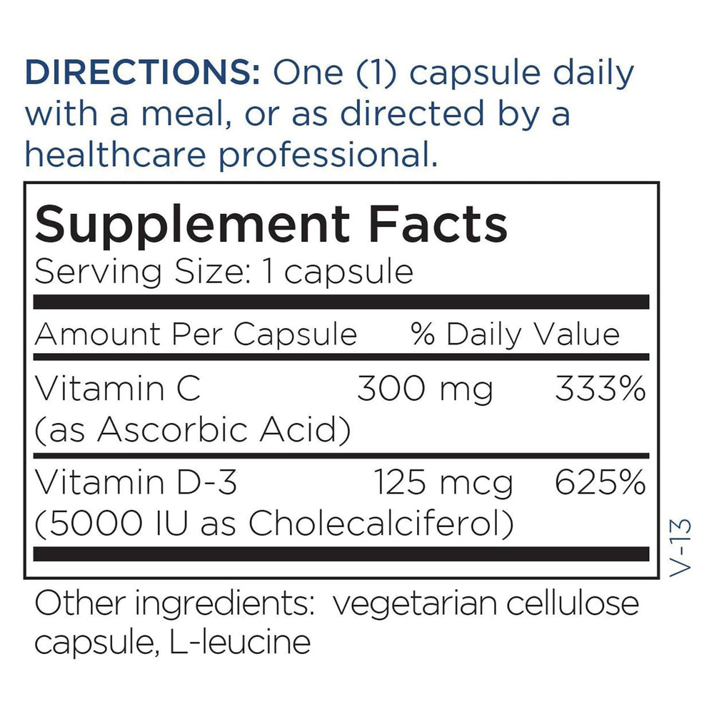 Metabolic Maintenance capsules resting beside supplement facts for clarity.