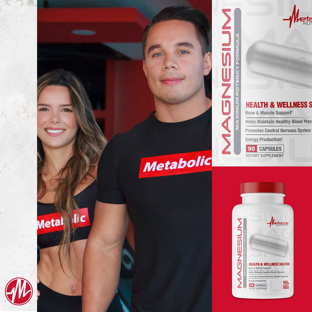Metabolic Nutrition 90-capsule bottle for long-lasting, regular use