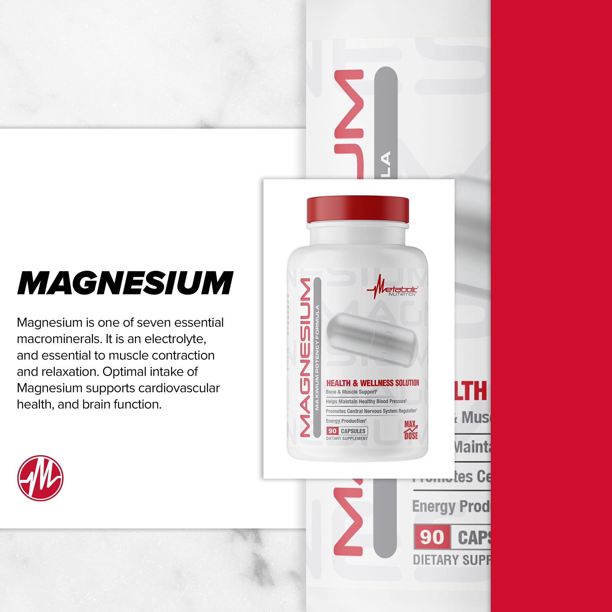 Magnesium being taken with water, illustrating convenient daily CNS support