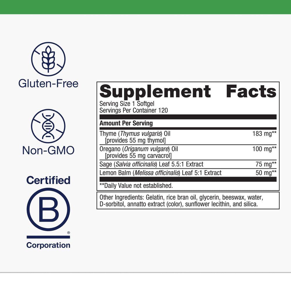 Candibactin-AR capsules close-up highlights enteric coating for gentle intestinal release.