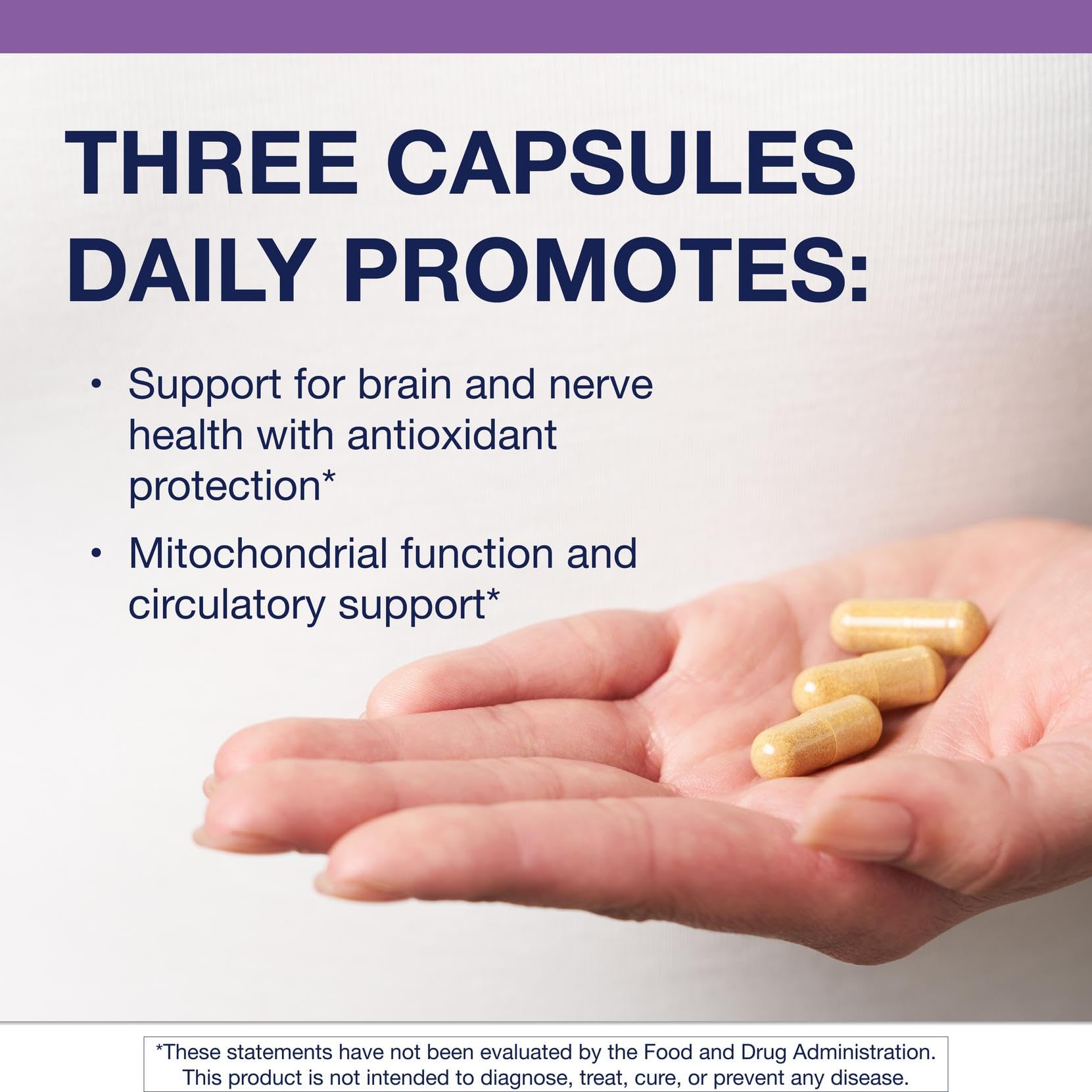 Metagenics Ceralin Forte bottle on shelf for daily brain health routine.