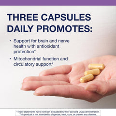 Metagenics Ceralin Forte bottle on shelf for daily brain health routine.