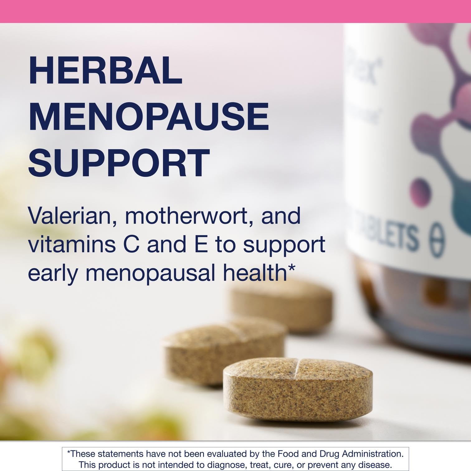 Metagenics Fem EstroPlex ingredients graphic with key botanicals