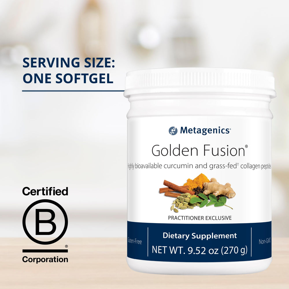 Hot-milk mix in a mug featuring Golden Fusion.